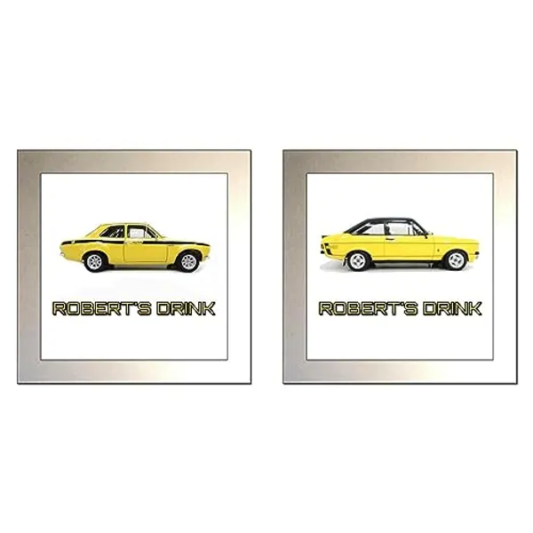 FORD ESCORT MEXICO Drinks Coaster